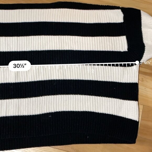 French Connection off shoulder 100% cotton sweater - Picture 5 of 7